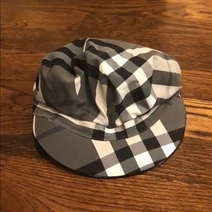 Authentic Black and White Burberry Hat